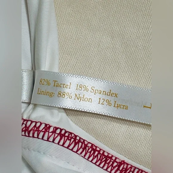 Helen Jon Tankini 2 pieces set Swimwear Heritage Tile Coral print  women’s Sz L - Picture 6 of 7